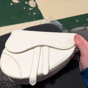 Dior White Crossbody Bag